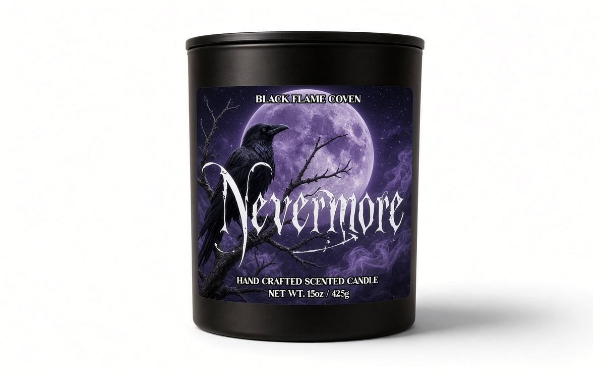 Nevermore 15oz Candle Jar