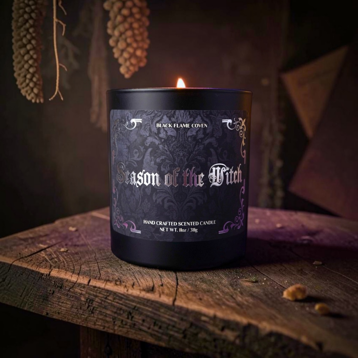 Releasing September 1st! Season of the Witch 11oz Jar Candle