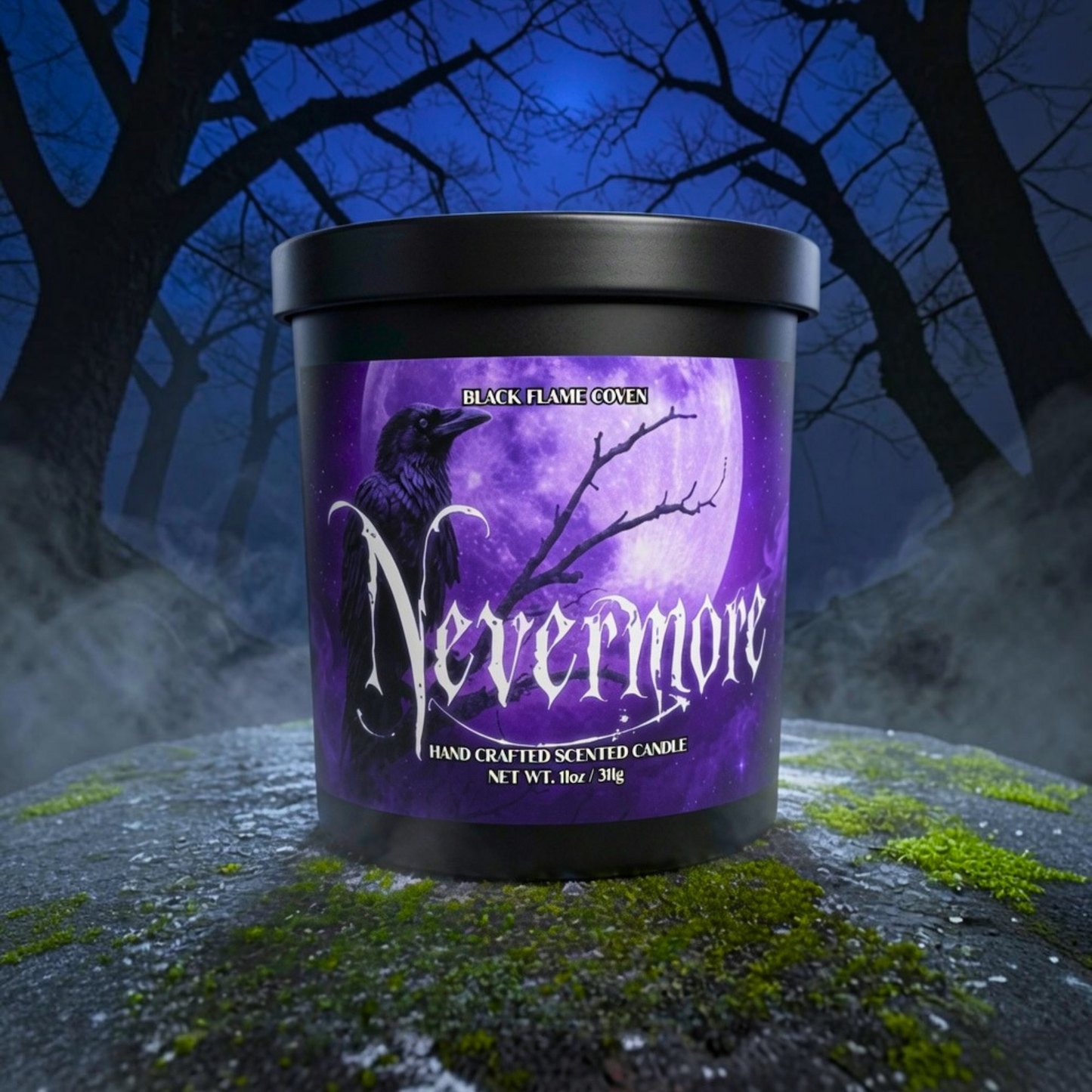 Nevermore 11oz Jar Candle