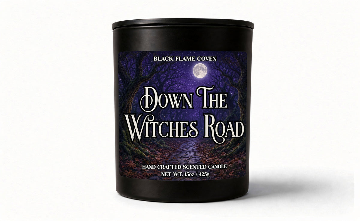 Down the Witches Road 15oz Candle Jar