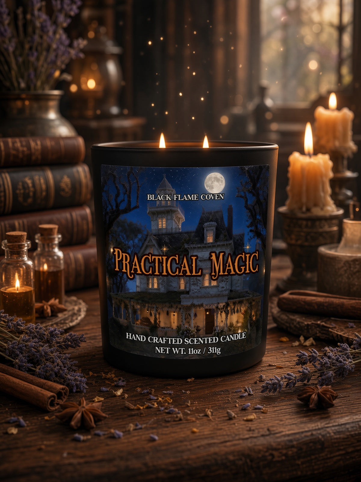 Practical Magic 11oz Jar Candle