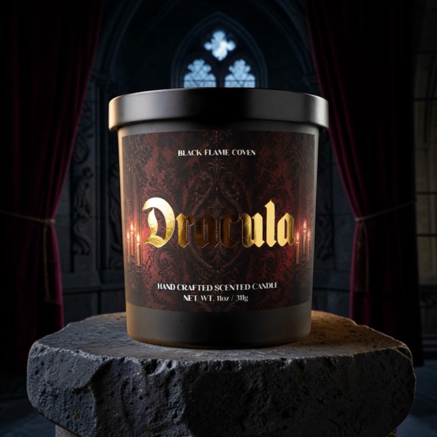 Dracula 11oz Jar Candle