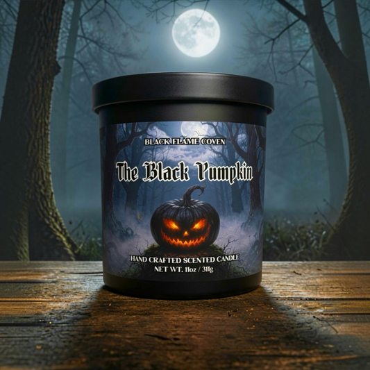 The Black Pumpkin 11oz Jar Candle