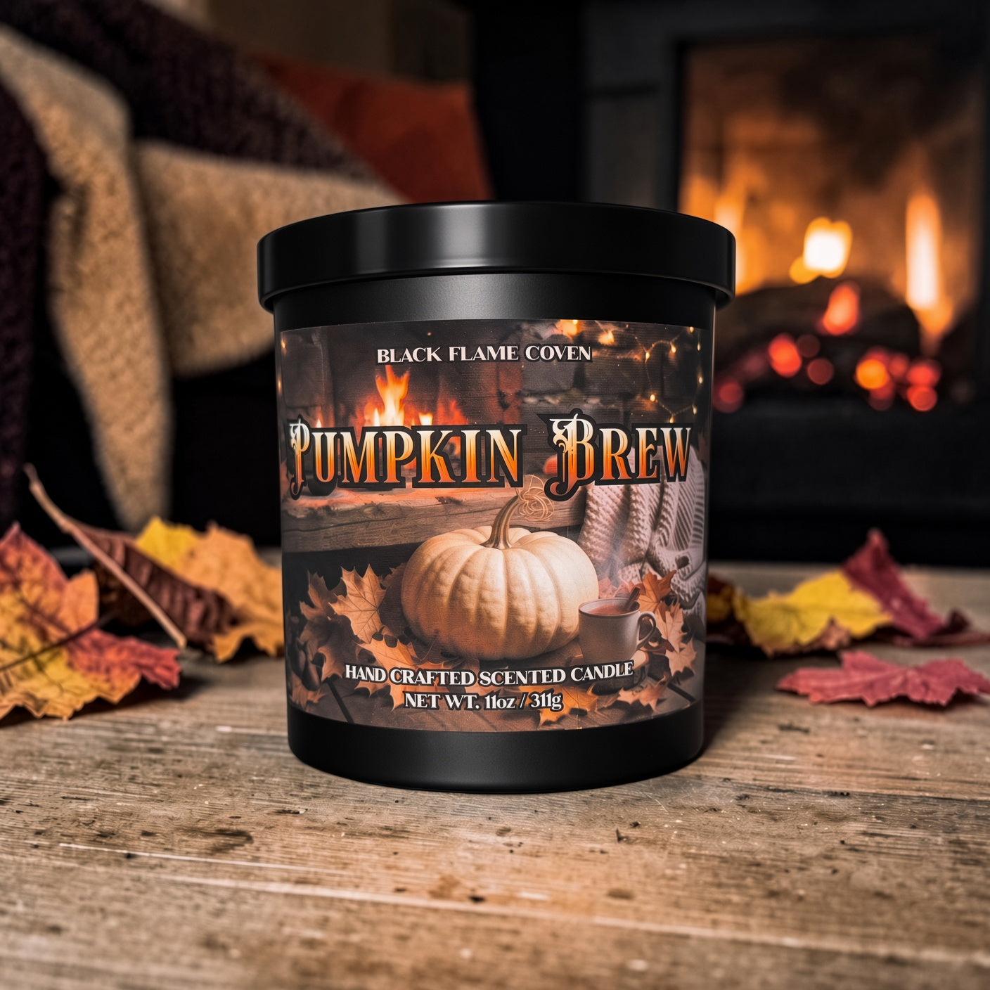 Pumpkin Brew 11oz Candle Jar